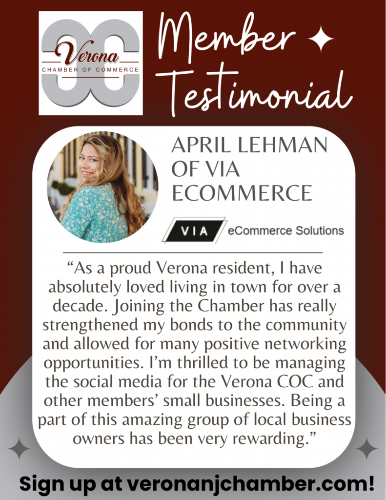 Verona Chamber of Commerce Testimonial