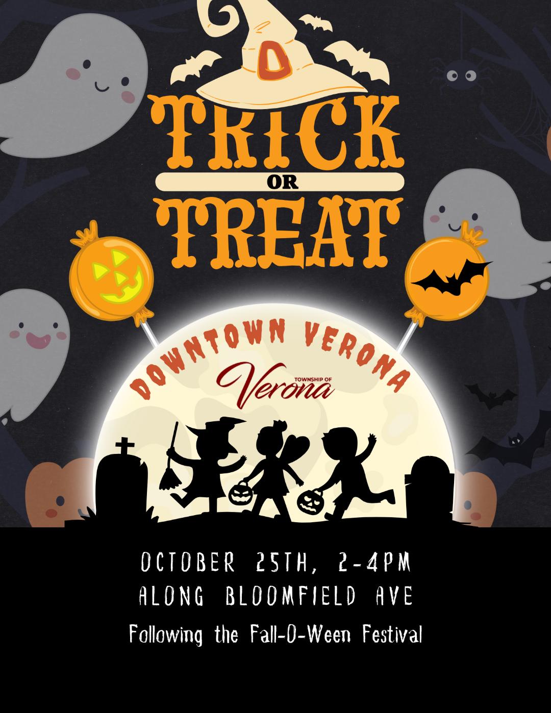 Trick or Treat Verona NJ